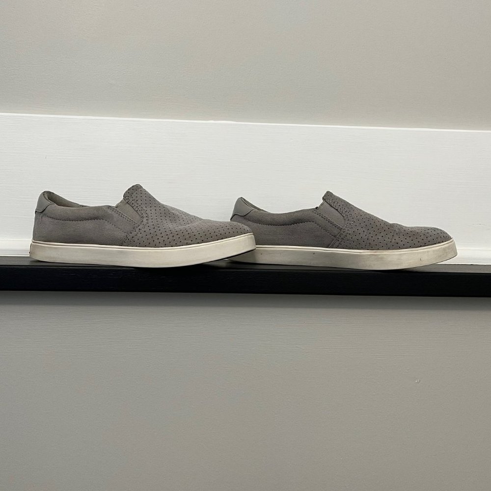 DR SCHOLL’S Gray Slip-on Sneakers - sz 7 - Picture 2 of 5